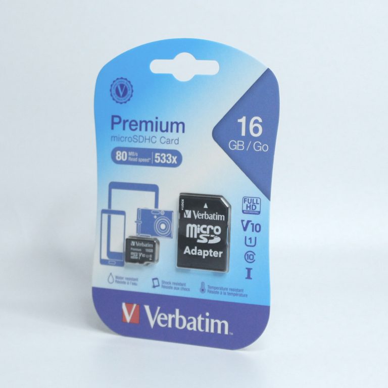 MicroSD Verbatim Premium