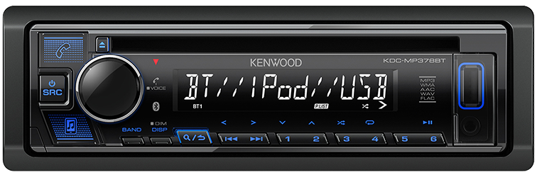 RECEPTOR KDC-MP378 BT