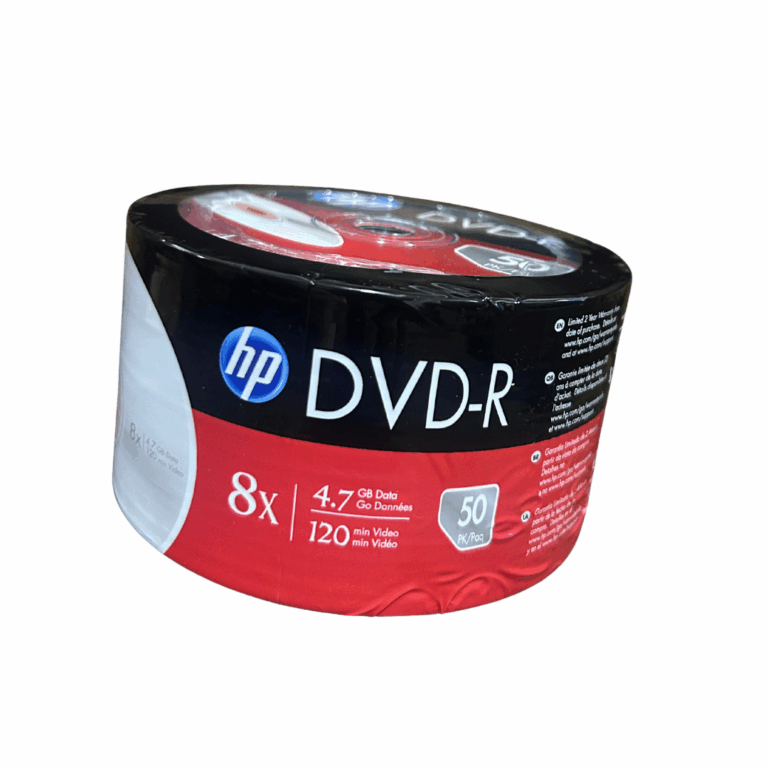 DVD-R HP 16x 4.7GB con Logo